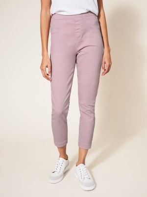 White Stuff Janey Cropped Jegging Dusty Pink | 47832-KSHW