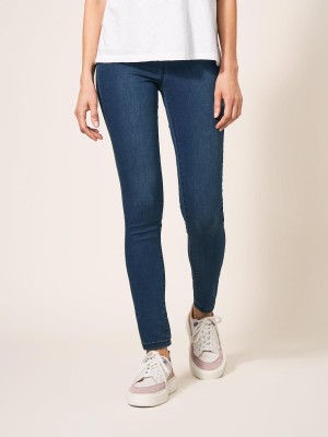 White Stuff Janey Jegging Mid Denim | 74852-XVRC