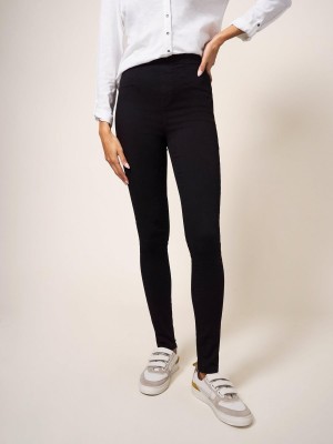 White Stuff Janey Jegging Pure Black | 60972-LZRG