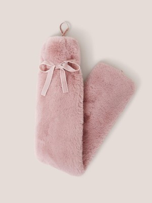 White Stuff Long Hot Water Bottle Dusty Pink | 29054-MKFV