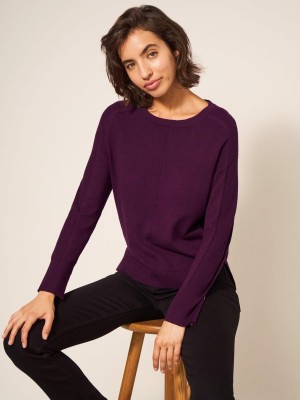 White Stuff Urban Jumper Dk Plum | 38412-RLGB