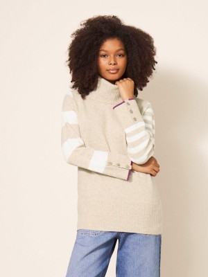 White Stuff Waverly Jumper Natural Multi | 21946-MCEY