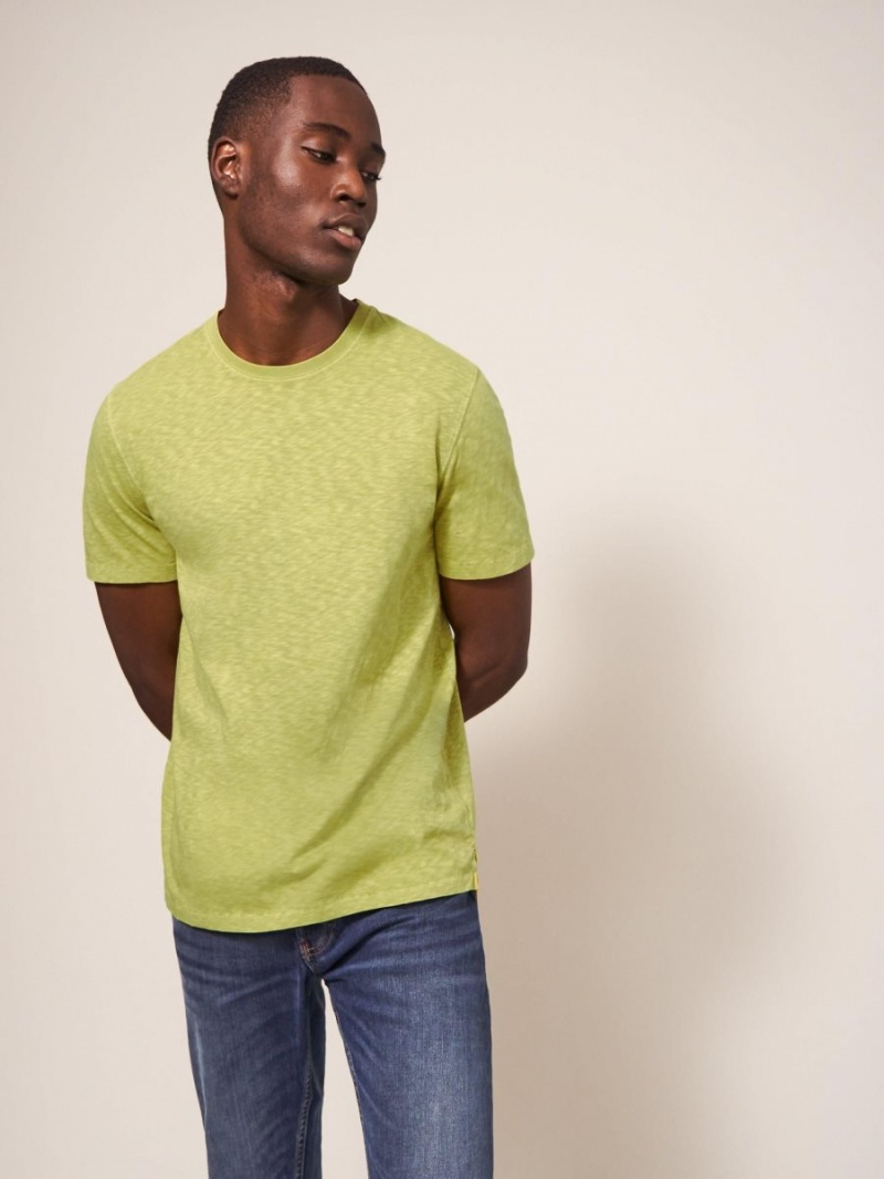 White Stuff Abersoch Short Sleeve Tee Bright Green | 38024-HRED