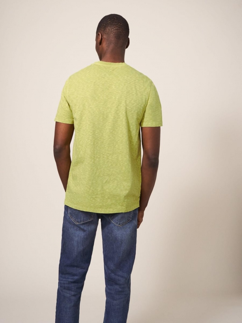 White Stuff Abersoch Short Sleeve Tee Bright Green | 38024-HRED