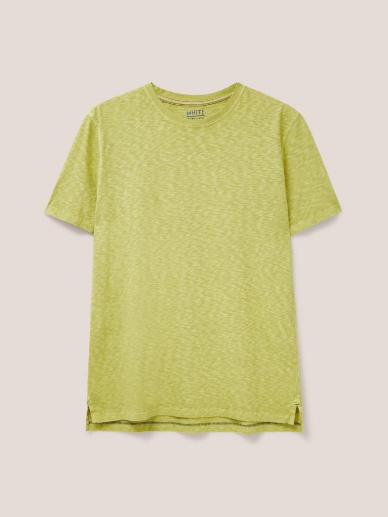 White Stuff Abersoch Short Sleeve Tee Bright Green | 38024-HRED