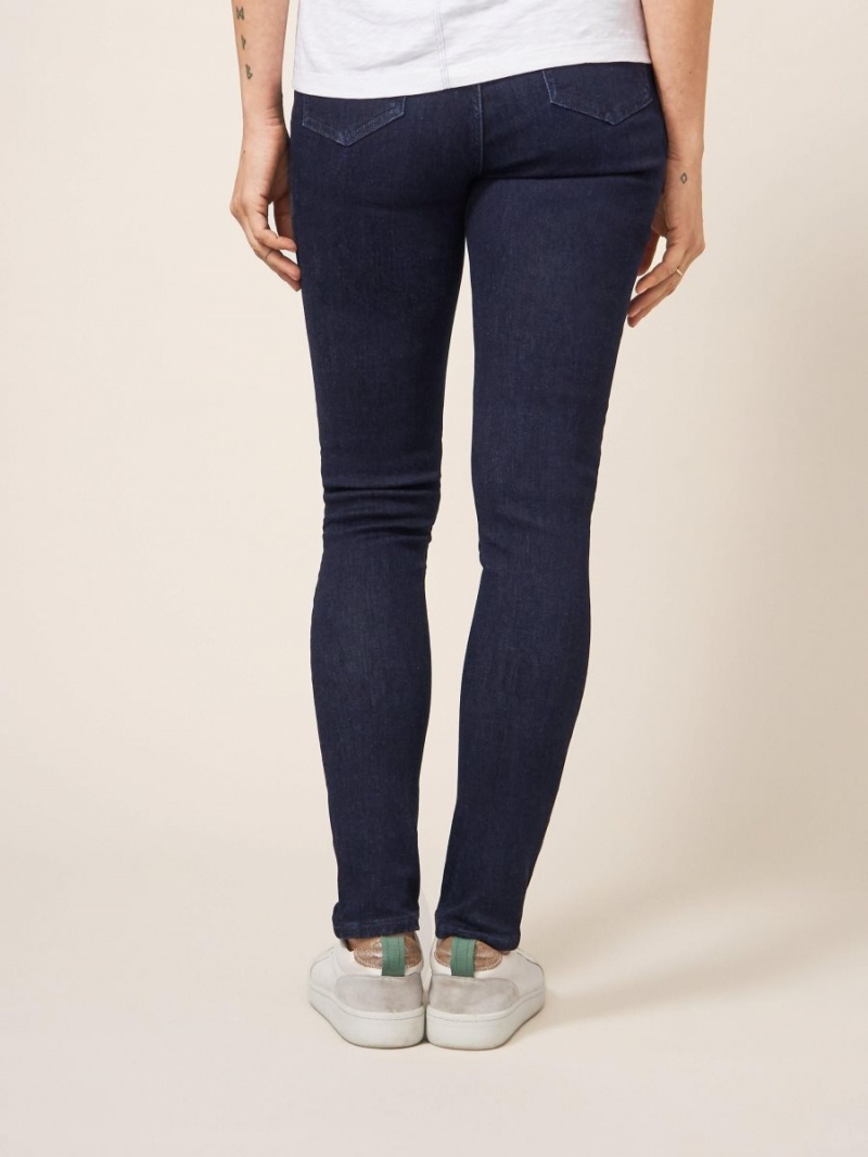 White Stuff Amelia Skinny Jeans Dk Denim | 94703-AINR