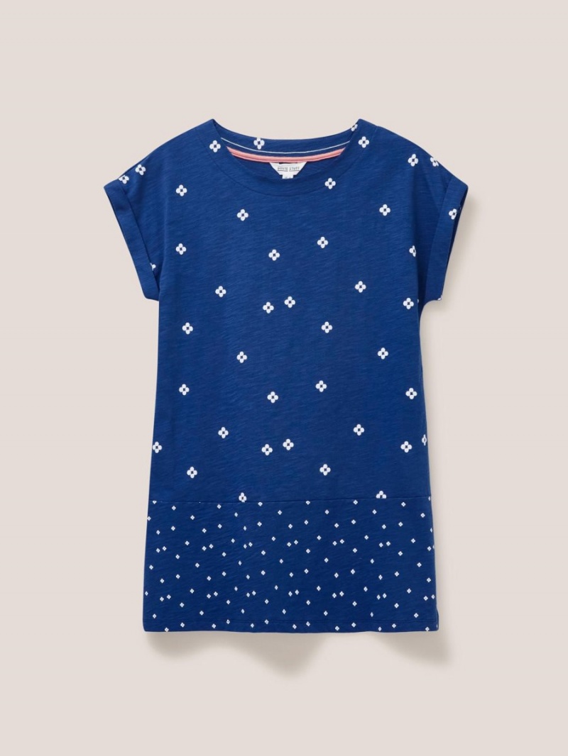 White Stuff Carrie Tunic Navy Print | 17326-EUPZ