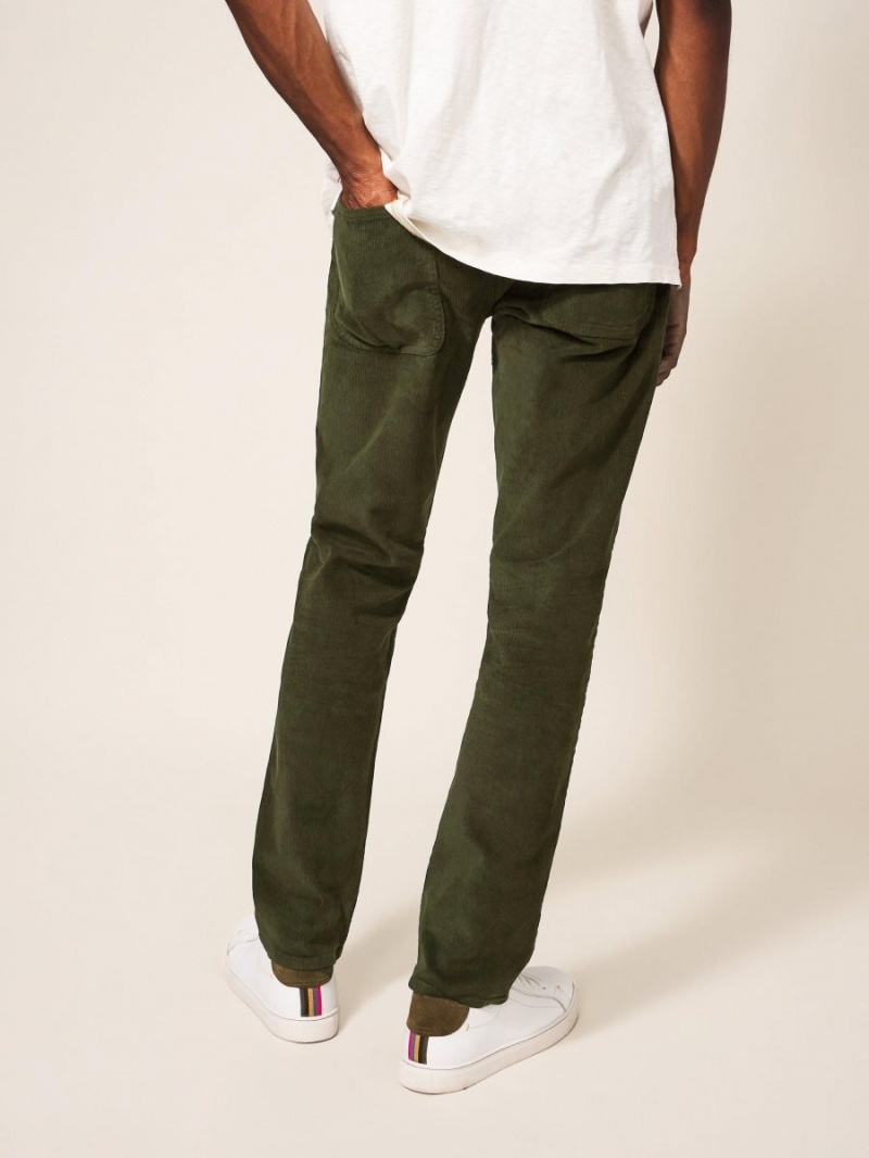 White Stuff Crosby Cord Trouser Light Green | 69312-QWXN