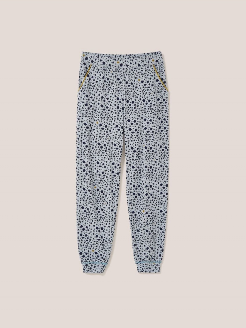 White Stuff Freya Jersey Jogger Grey Multi | 96071-DMHN