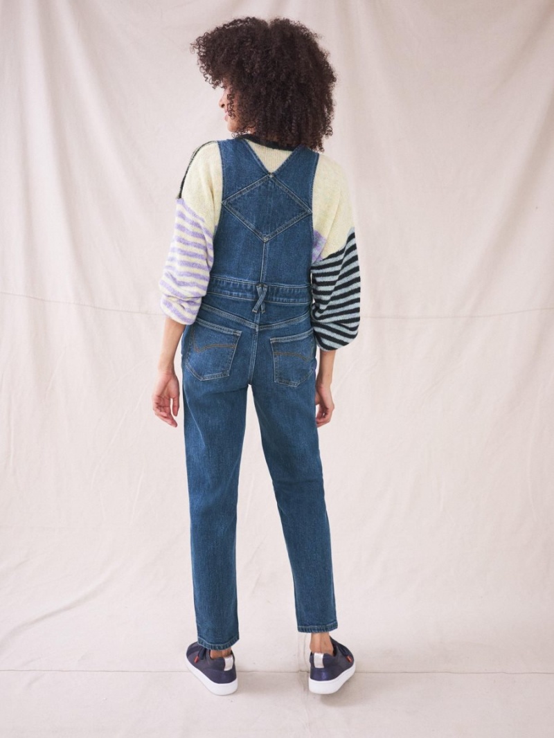 White Stuff Isabelle Jean Dungaree Mid Denim | 30148-EXKN