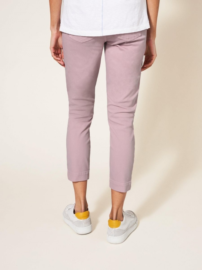 White Stuff Janey Cropped Jegging Dusty Pink | 47832-KSHW