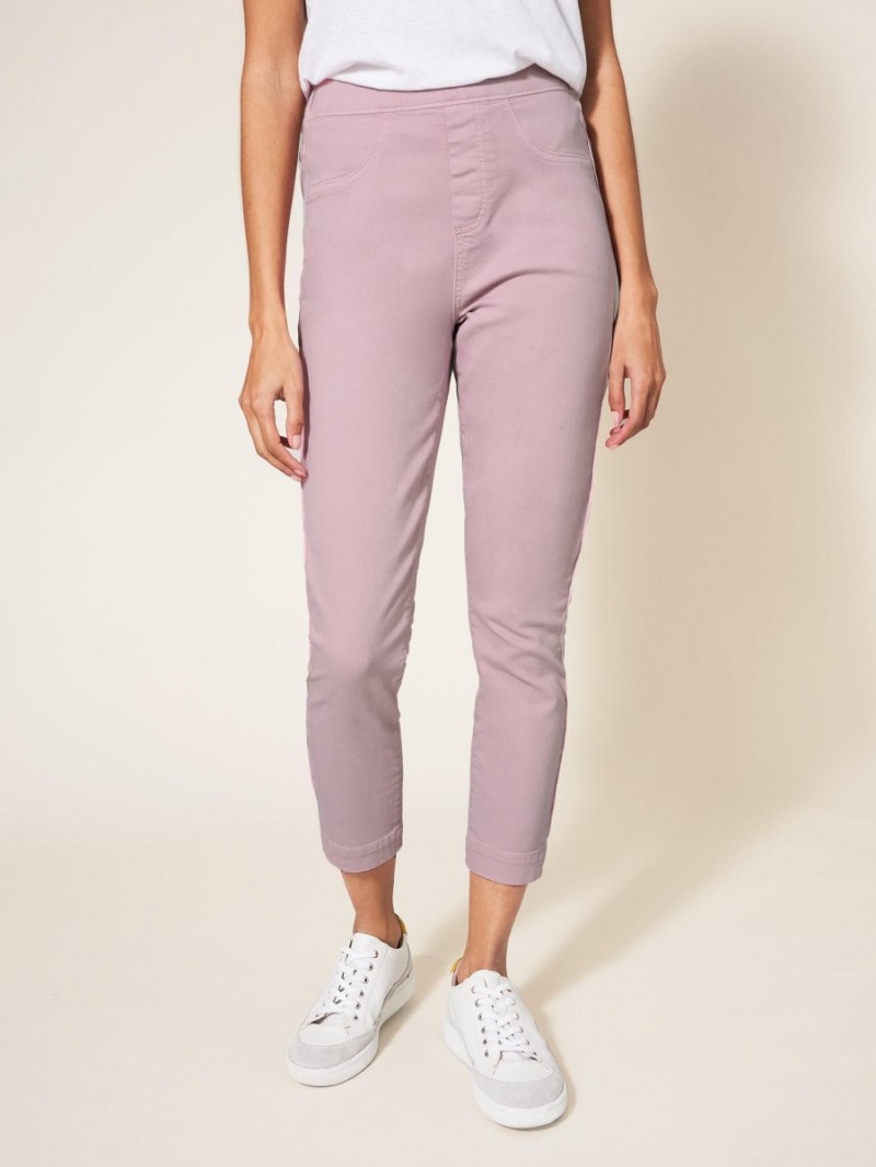 White Stuff Janey Cropped Jegging Dusty Pink | 47832-KSHW