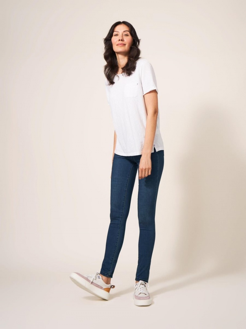 White Stuff Janey Jegging Mid Denim | 74852-XVRC