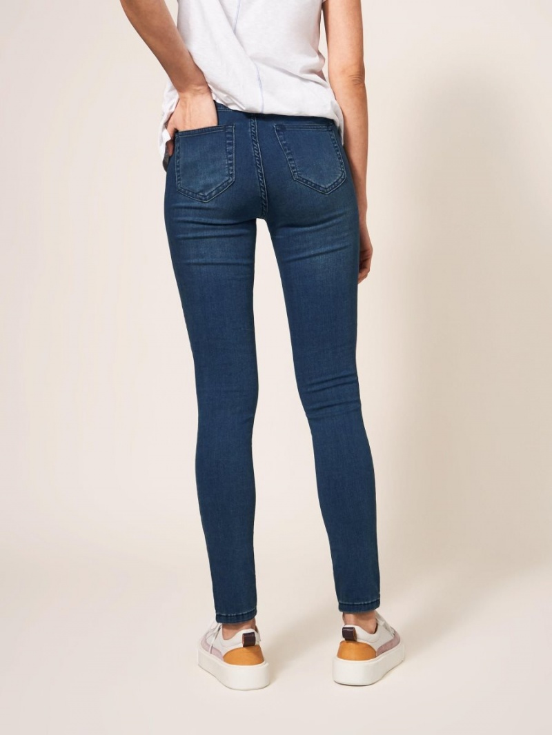 White Stuff Janey Jegging Mid Denim | 74852-XVRC