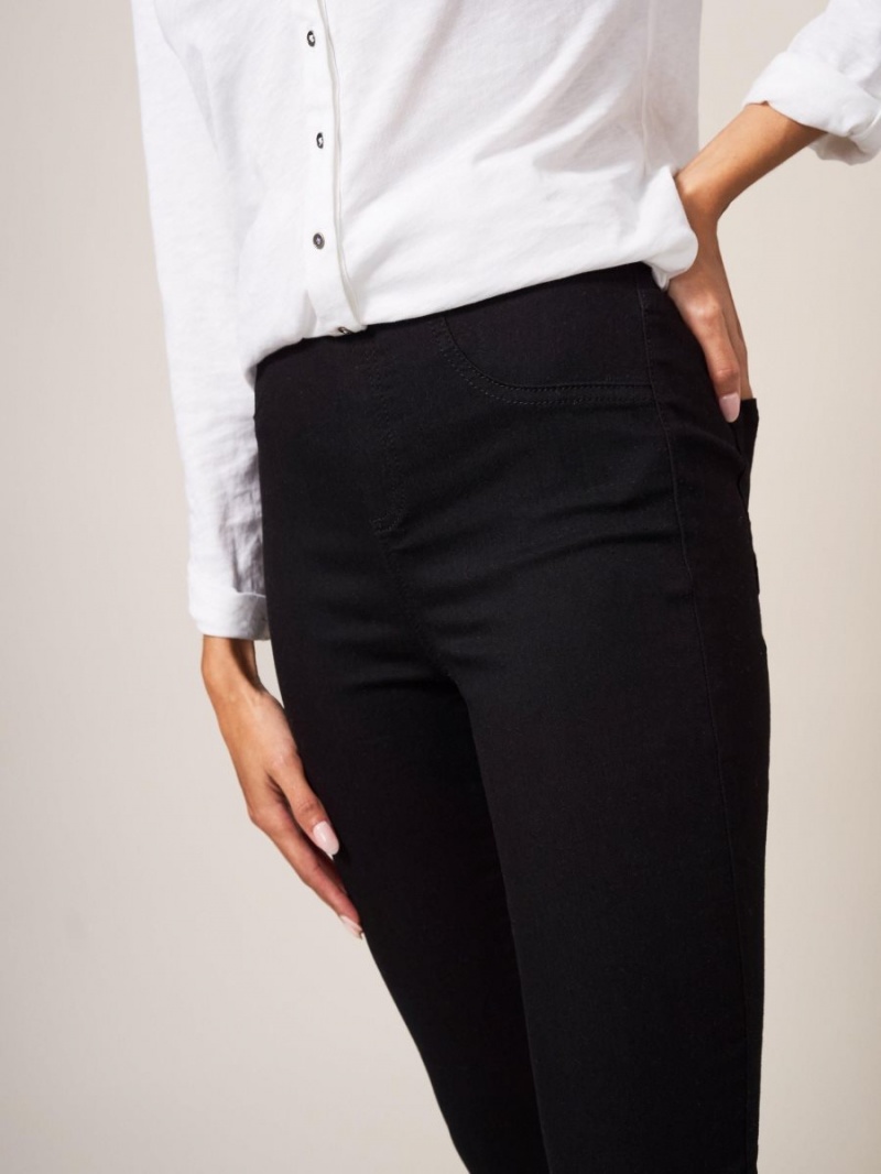 White Stuff Janey Jegging Pure Black | 60972-LZRG