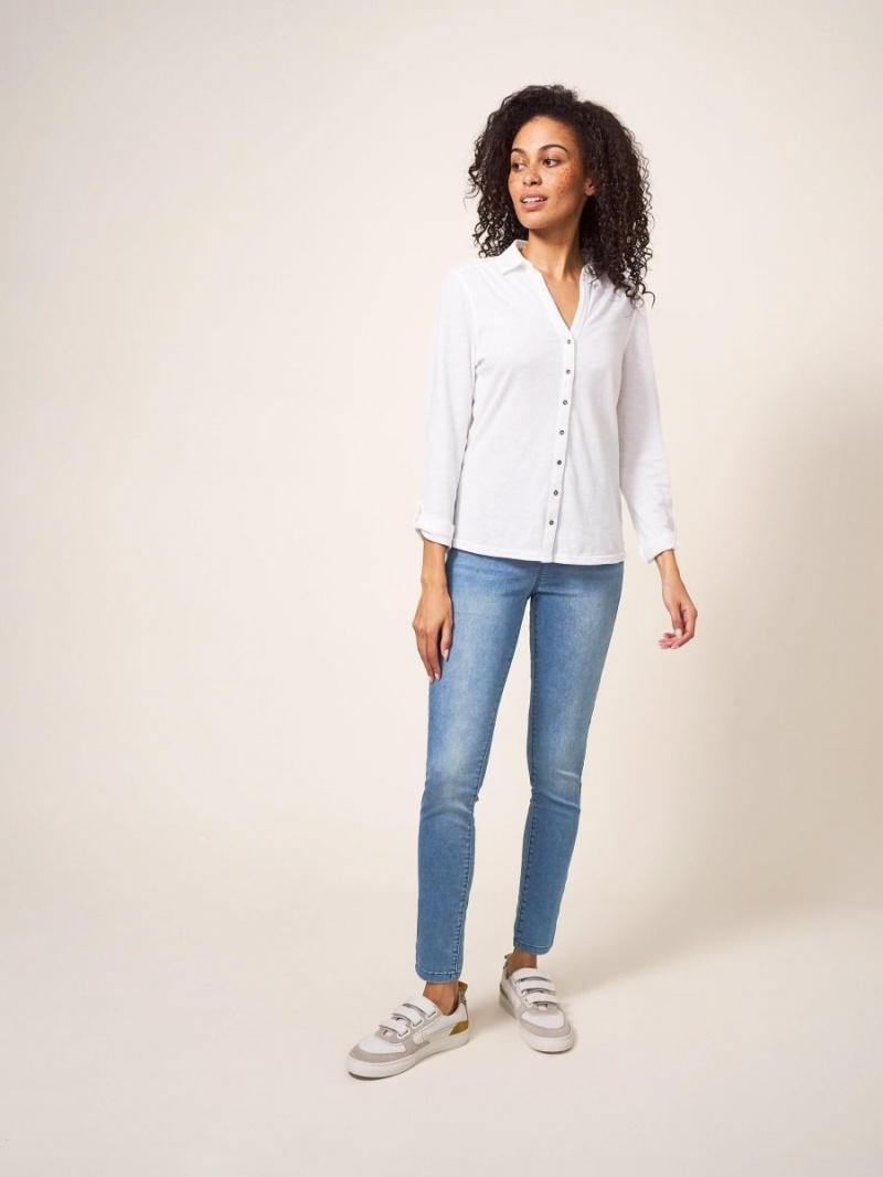 White Stuff Janey Stretch Jegging Light Denim | 93152-FZBX