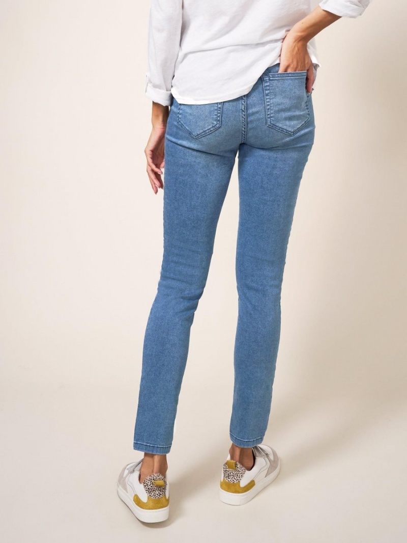 White Stuff Janey Stretch Jegging Light Denim | 93152-FZBX