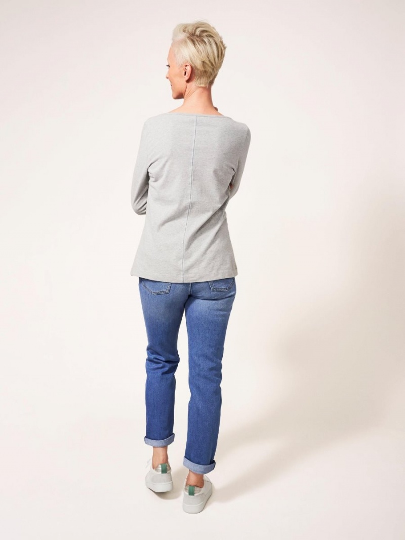 White Stuff Katy Relaxed Slim Jean Light Denim | 68179-LERN