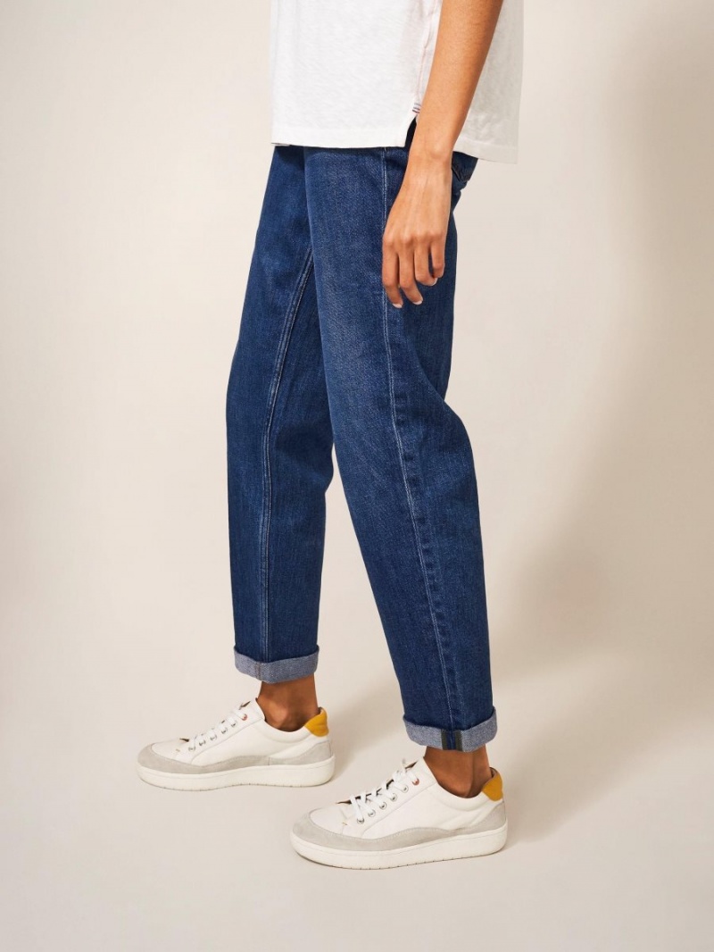 White Stuff Katy Relaxed Slim Jean Mid Denim | 60152-SRCK