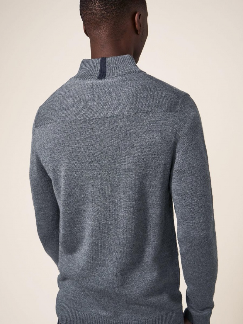 White Stuff Newport Merino Jumper Charcoal Grey | 21069-FXPE