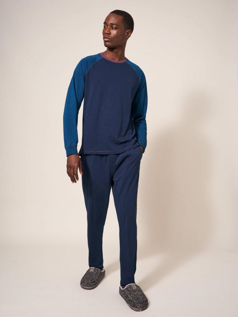 White Stuff Robbie Jersey Trouser French Navy | 85190-WVQB