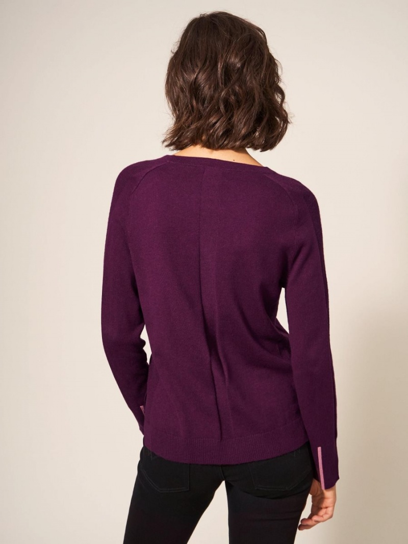 White Stuff Urban Jumper Dk Plum | 38412-RLGB