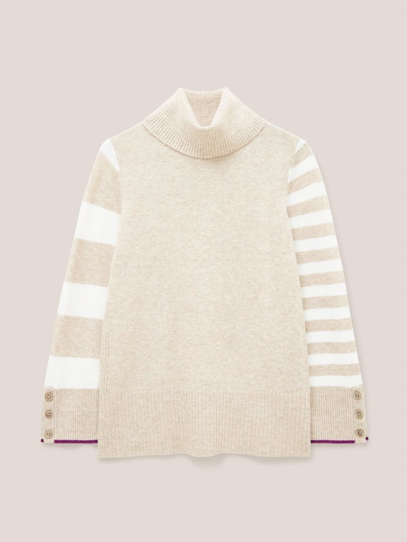 White Stuff Waverly Jumper Natural Multi | 21946-MCEY